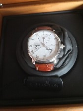 Blancpain villeret  Dual Time Zone ,  Full Set  . Très Rare