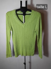 Pull Vert Pomme Tommy Hilfiger