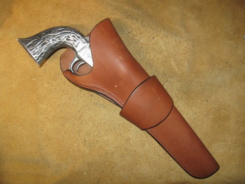 Leather belt holster colt - belt,