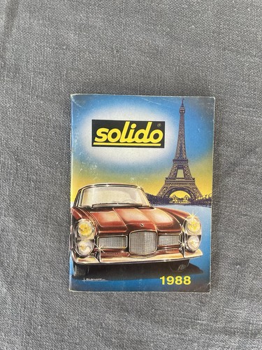 Catalogue solido 1988 - solido,