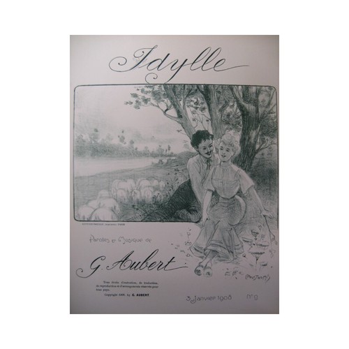 Aubert gaston idylle - aubert,