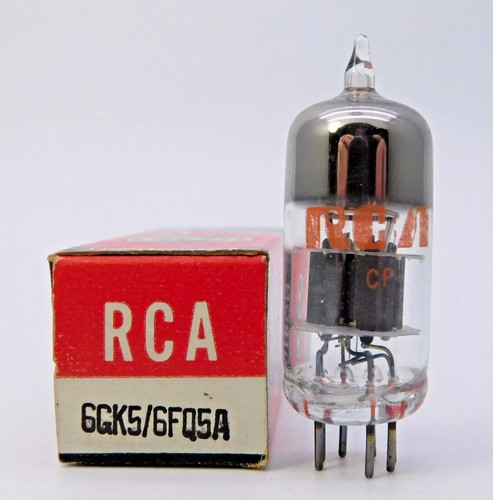 Tube 6fq5a 6gk5 rca nos - 6fq5a/6gk5,