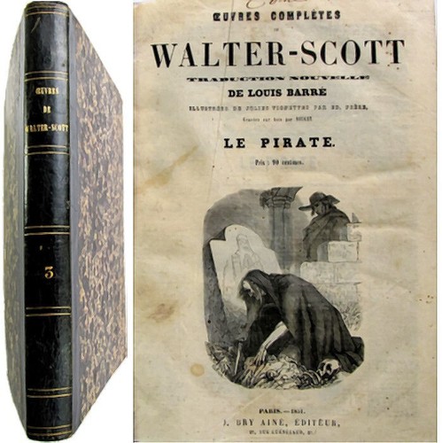 Oeuvres 1850 walter scott - oeuvres,