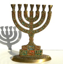 Rare Ancienne Lampe Temple