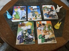 📕📗🇫🇷 MANGA VERSION 🇫🇷 LOT 5 GET BACKERS PIKA ÉDITION 2003 TBE