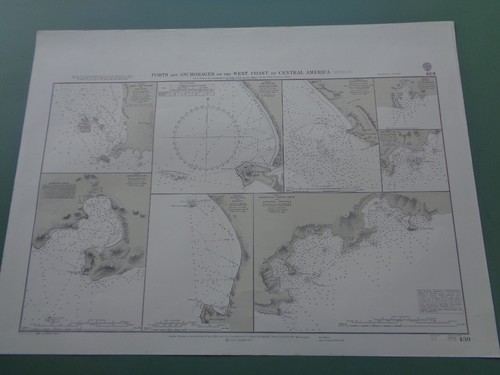 Carte marine ports and - /,