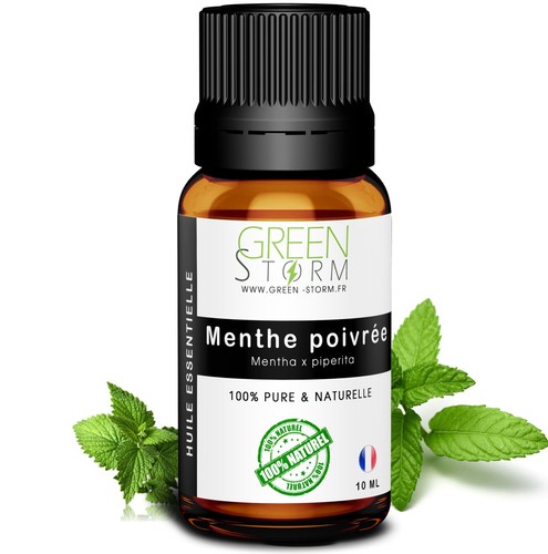Huile essentielle menthe - essentielle, de