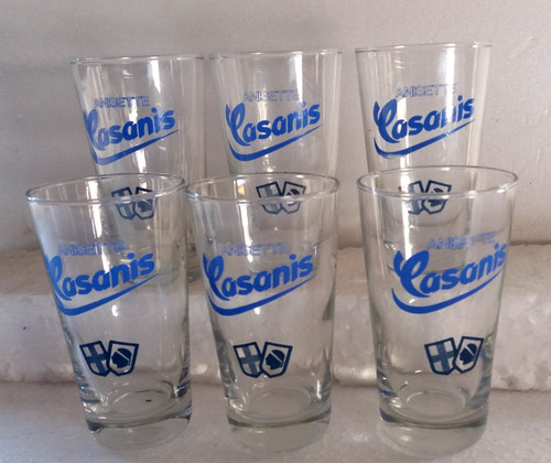 Lot verres aperitif anisette - lot,