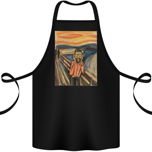 Tablier coton peinture - coton,