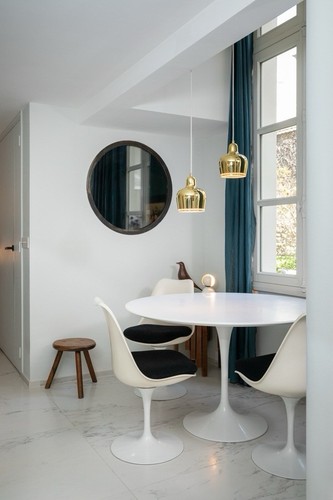 Knoll table ronde saarinen - table,