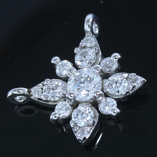 Pendentif certifié diamant
