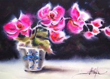 Peinture originale aquarelle