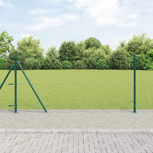 Clôture hexagonale avec - , base