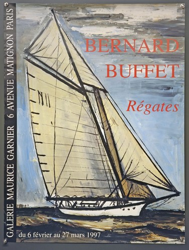 Bernard buffet 1997 - buffet, poster
