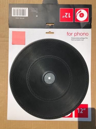 Thorens turtable mat - turtable, 12
