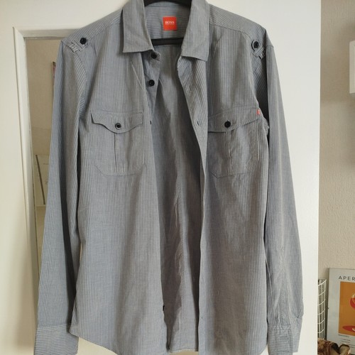 Chemise grise pour homme - chemise,