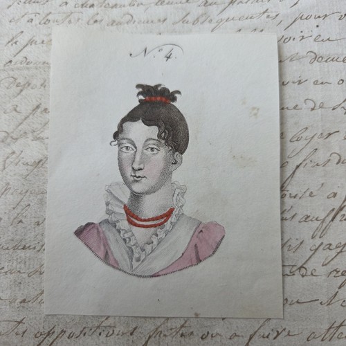 Gravure ancienne portrait - gravure,