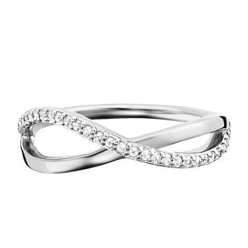Bague infinity avec - bague,