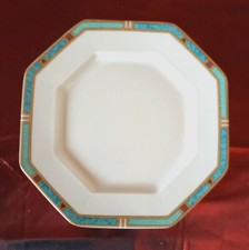 Assiette à Dessert Art Déco Letang Remy Porcelaine de  Limoges  France