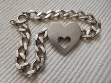 Bracelet en argent massif