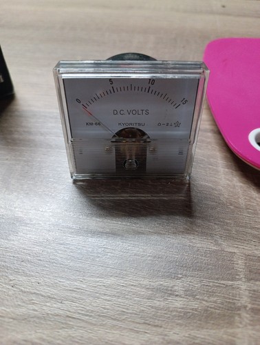 Voltmètre analogique kyoritsu - voltmètre,