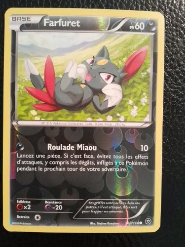 Carte pokemon farfuret 114 - pokemon, 60/114