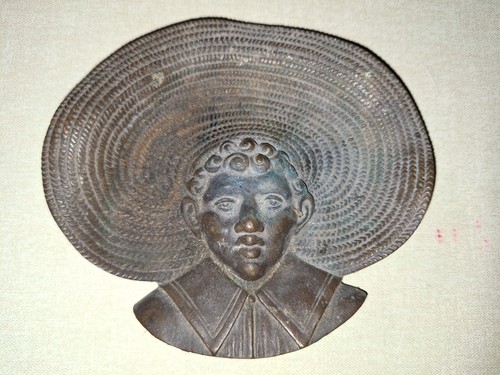 Pyrogène bronze tête de - bronze,,
