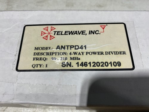 Telewave antpd41 freq 90 - antpd41,, freq.