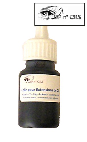 Colle extensions cils noire - cils,