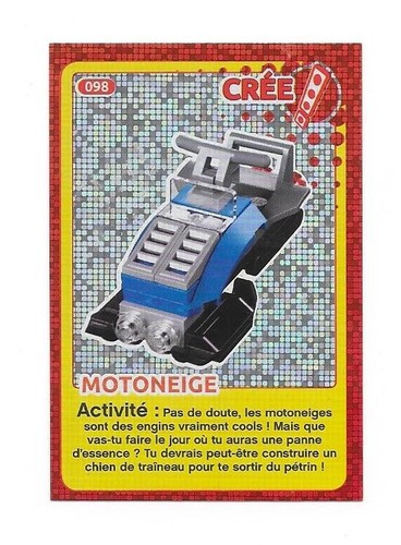 Carte lego 2018 n 098 - carte,