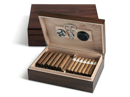 Boîte humidifiée portasigari - boîte,