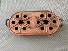 Ancien Chauffe-Plat Cuivre 