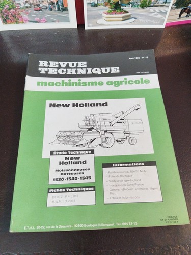 Revue technique machinisme - technique,