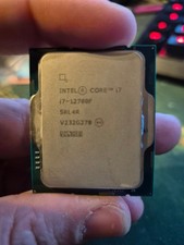 Intel Core i7-12700F Processeur (4,9 GHz, 12 Cœurs, LGA 1700) Box -...