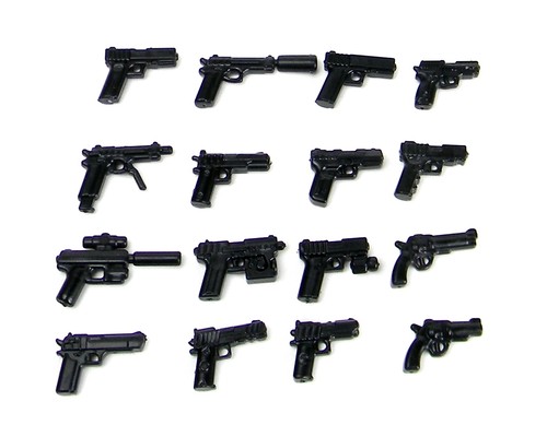 Mega pistol pack - pack, army