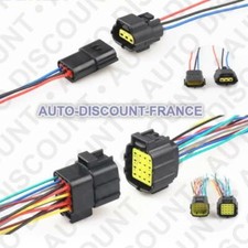 CONNECTEUR FAISCEAU FICHE PRISE BATEAU MOTO AUTO ENGIN TRACTEUR CAMION RADIO