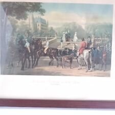 La vie d'un gentilhomme en toute saisons PRINTEMPS Cadre 33X43cm