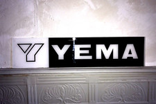 Vintage YEMA publicité montre chronographe vintage  superman vitrine sous marine