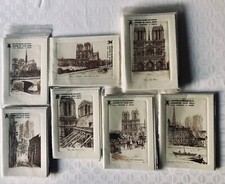 Lot de 53 estampes Léopold Robin, en cartes doubles