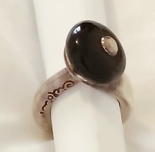 Ciclon Bague Argenté Avec