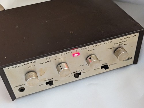 Amplificateur stéréo solide - stéréo,
