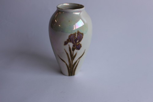 Vase porcelaine art - art, nouveau