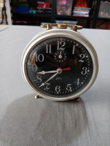Ancien réveil japy diam 11cm - diam.,