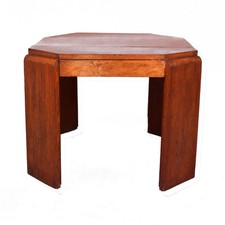 Table basse octogonale 1930 moderniste