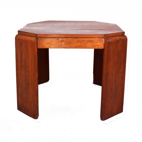 Table basse octogonale 1930