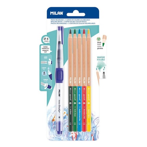 Crayons couleur aquarelle - de,