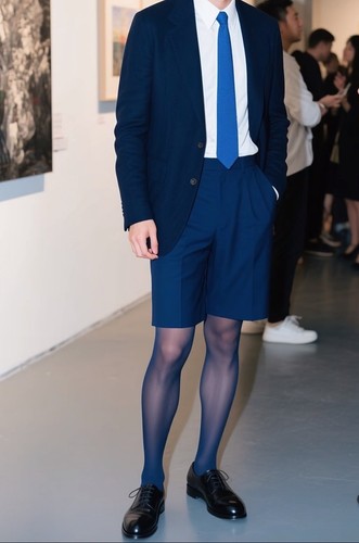 Collant homme bleu d - homme,