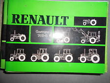 Renault R7278 tracteur Carraro 701.4 : notice d'utilisation et d'entretien 1985