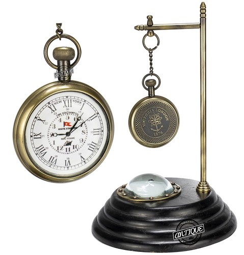 Horloge poser vintage style - À,