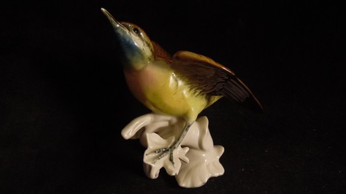 Oiseaux porcelaine de saxe - porcelaine,